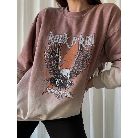 JAMES SWEATSHIRT — In Brown/cream - Picture 3 of 6